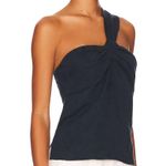 Veronica Beard NWT Belinda Ink One-Shoulder Jacquard Top Photo 1