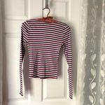 Hollister Twist Front Long Sleeve Shirt top v neck cotton blend women size S Photo 6