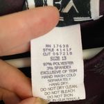 Vintage 90s purple burgundy black glitter floral mini Party Dress whimsigoth Size 10 Photo 5