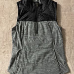 The North Face  Women's 1/4 Zip‎ Up Pseudio Vest Gray Black Size Small Photo 0