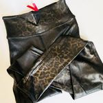 Spanx Faux Leather Leopard Legging Small Photo 0