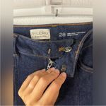 Anthropologie Pilcro High Rise Front Seam Straight Leg Jeans Dark Wash Size 28 Photo 4