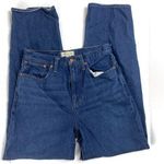 Madewell  Indigo Wash Baggy Straight Jeans Photo 0