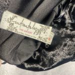 Free People Black Velvet Tank Top Small Babydoll Lace Romantic Whimsy Fairycore Photo 13