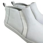 Toms Leather Bryce Sneakers White Womens Size 11 Ortholite Pull On Shoes Casual Photo 5