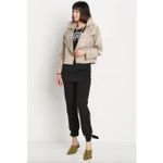 Planet by Lauren G The Triple Collar Open Front Jacket Size O/S Nylon Lagenlook Brown Photo 2