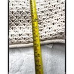 Sanctuary  Womens Knit Dress Cream Sleeveless Mini Sheath Mesh Size M Photo 6