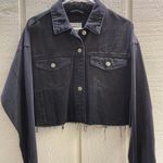Forever 21 Distressed Jeans Denim Jacket Photo 0