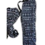 PINK - Victoria's Secret Victoria's Secret Pink Thermal Henley Pajama Set Long Sleeves Holiday Christmas Photo 7