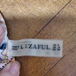 Zaful Floral and Striped Bikini Top Photo 1