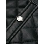 Sandro Ewan Leather Quilted Biker Jacket Size Medium Photo 5