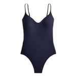 J.Crew Navy Blue Scoop Neck One-Piece Swimsuit Size 24 NWT – Plus Size Photo 9