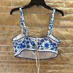 SheIn Bikini Set Blue Patterned two-piece coastal grandma Photo 1
