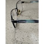 Cole Haan CH1022 II Eyeglasses Frames ONLY 53-16-135 Black/Blue Teal Marble Photo 4