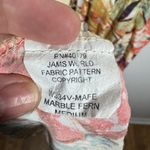 Jams World Midi Dress Women M Tropical Leaf Printed Marble Fern Pockets Boho Photo 3