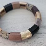 Universal Threads Universal Thread Semi Precious Stone Stretch Bracelet Multi Color Photo 3