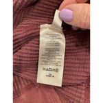 We The Free  by Free People Buttercup Thermal Scoop Neck Top Pink Women's Medium Photo 9