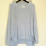 P.J. Salvage  Sweater and Pants Set in Feather Knit Blue Mist Medium Photo 1