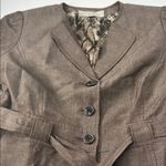 Tahari Brown Women's Jacket with Belt Photo 3