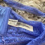 Chic Blue Lace Bralette Photo 2