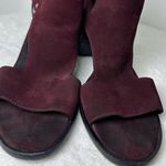 Rag and Bone  Burgundy Made in Italy Suede Sandals in Size 8.5 Photo 8