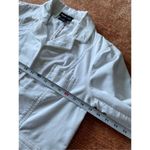 Style & Co  Cotton velvet white blazer M Photo 3