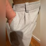 Gap Stretch Gray Mini Skirt With Pockets Sz 12 Closure 2 Hooks & Zipper Front. Photo 5