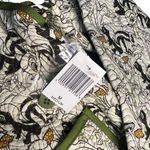 Disney NWT Bambi Thumper Flower Women's Medium Green Quilted Jacket Photo 3