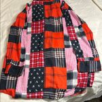 Victoria's Secret Red and Black Plaid Sleep Shirt Photo 2