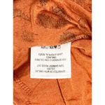 Attention  Women's Leopard Print 3/4 Sleeve Graphic Shirt Orange Black‎ Size XL Photo 7