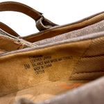 COMFORTIVA Bronze Tan Suede Heeled Wedge Shoes, Size 6 M Womens Photo 4