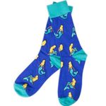 Simply Southern “Preppy Sock Supply Co.” “Mermaids”🧜‍♀️  UNISEX ...WOMEN Sz 5-10 & MEN Sz 6-9 75% Cotton, 20% Polyamide, 5% Elas Photo 0