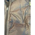 Lands' End  Down Feather Filled Metallic Brown Puffer Vest XS‎ 2-4 Photo 2