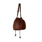 JO BRAND AUTHENTIC MEXICAN LEATHER BUCKET BAG PURSE Photo 2