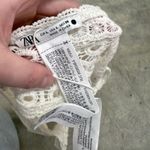 ZARA  lace crochet beach bustier top NWT Photo 6