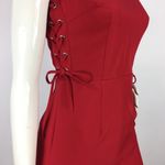 Glamorous  Side Tie Red Sheath Dress Photo 5