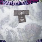 J.Jill Pretty Lupine Wildflower Racer Back Maxi Dress! Photo 3