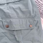 Barbour  2 in 1 Convertible Teal Hooded Waterproof Hooded Rain Trench Coat Photo 4