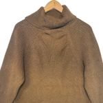 Les Copains Brown Turtleneck Sweater Wool Italy Classic Heavy Old Money Sz 48(L) Size L Photo 5