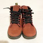 Dr. Martens Dr. Doc Martens Size Womens 5 Red Shoreditch Canvas Shoes Boots Air-Wair Photo 2