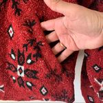 Tsunami Canada Snow Flake Tribal Jacket Red Size M Photo 4