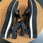 Teva  Black platform Adjustable Sandals size 7 Photo 7