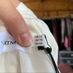 Fame and Partners  Cream Wrap Dress Size 12 Photo 4