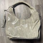 Maxine Couture Mamba Hobo Snakeskin Embossed Leather Handbag Photo 0
