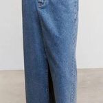 Mango Denim Maxi Skirt  Photo 0