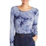 Vince Camuto TWO Rayon Small Indigo Shirt Sweater Photo 0