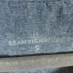 L.L. Bean Signature 100% Cotton Red Blue White Striped T Photo 3