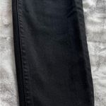 Everlane black high rise straight leg jeans, size 26” minimalist quiet luxury Photo 12