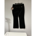 Woman’s Iman 300,degree Slimming Technology 16 Black Corduroy Dress Pants NWT Photo 2