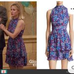 Parker Floral Dress in Blue and Red purple :Box B Photo 1